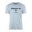 Gymnastics Dad with Gymnast Icon and Gymnast Name on a Men's T-Shirt with a Black Graphic