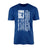 Gymnastics Dad Vertical Flag on a Men's T-Shirt with a White Graphic