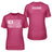 Gymnastics Grandma Horizontal Flag With Gymnast Name on a Unisex T-Shirt with a White Graphic