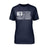 Gymnastics Grandma Horizontal Flag on a Unisex T-Shirt with a White Graphic