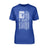 Gymnastics Grandma Vertical Flag on a Unisex T-Shirt with a White Graphic