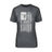 Gymnastics Grandma Vertical Flag on a Unisex T-Shirt with a White Graphic