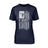 Gymnastics Grandma Vertical Flag on a Unisex T-Shirt with a White Graphic