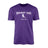 Hockey Dad with Hockey Player Icon and Hockey Player Name on a Men's T-Shirt with a White Graphic