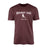 Hockey Dad with Hockey Player Icon and Hockey Player Name on a Men's T-Shirt with a White Graphic