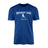 Hockey Dad with Hockey Player Icon and Hockey Player Name on a Men's T-Shirt with a White Graphic