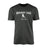 Hockey Dad with Hockey Player Icon and Hockey Player Name on a Men's T-Shirt with a White Graphic