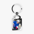 Custom Hockey Player Photo Key Ring