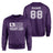 Hockey Dad Horizontal Flag With Hockey Player Name on a Sweatshirt with a White Graphic