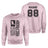 Hockey Dad Vertical Flag With Hockey Player Name on a Sweatshirt with a Black Graphic