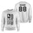 Hockey Dad Vertical Flag With Hockey Player Name on a Sweatshirt with a Black Graphic