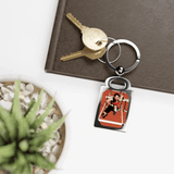 Custom Hurdler Photo Key Ring