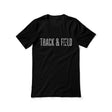Personalized Hurdles Shirt With Modern Bold Design on a Unisex T-Shirt