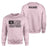 Javelin Grandpa Horizontal Flag With Javelin Thrower Name on a Sweatshirt with a Black Graphic