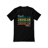 Personalized Javelin Javelin Javelin Shirt With Mascot and Javelin Thrower Name on a Unisex T-Shirt