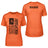 Javelin Mom Vertical Flag With Javelin Thrower Name on a Unisex T-Shirt with a Black Graphic