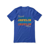 Personalized Javelin Javelin Javelin Shirt With Mascot and Javelin Thrower Name on a Unisex T-Shirt