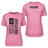 Javelin Mom Vertical Flag With Javelin Thrower Name on a Unisex T-Shirt with a Black Graphic