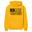 Lacrosse Grandma Horizontal Flag on a Hoodie with a Black Graphic
