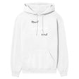 Custom Lacrosse on a Sweatshirt With Mascot and Lacrosse Player Name on a Hoodie