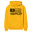 Lacrosse Dad Horizontal Flag on a Hoodie with a Black Graphic