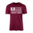 Lacrosse Grandpa Horizontal Flag on a Men's T-Shirt with a White Graphic