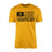 Lacrosse Dad Horizontal Flag on a Men's T-Shirt with a Black Graphic