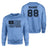 Lacrosse Grandma Horizontal Flag With Lacrosse Player Name on a Sweatshirt with a Black Graphic