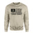 Lacrosse Grandma Horizontal Flag on a Sweatshirt with a Black Graphic