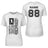 Lacrosse Mom Vertical Flag With Lacrosse Player Name on a Unisex T-Shirt with a Black Graphic