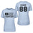 Lacrosse Mom Horizontal Flag With Lacrosse Player Name on a Unisex T-Shirt with a Black Graphic