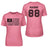Lacrosse Grandma Horizontal Flag With Lacrosse Player Name on a Unisex T-Shirt with a Black Graphic