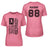Lacrosse Mom Vertical Flag With Lacrosse Player Name on a Unisex T-Shirt with a Black Graphic