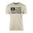 Martial Arts Dad Horizontal Flag on a Men's T-Shirt with a Black Graphic