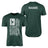 Martial Arts Dad Vertical Flag With Martial Artist Name on a Men's T-Shirt with a White Graphic