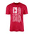 Martial Arts Dad Vertical Flag on a Men's T-Shirt with a White Graphic