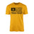 Martial Arts Dad Horizontal Flag on a Men's T-Shirt with a Black Graphic