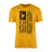 Martial Arts Dad Vertical Flag on a Men's T-Shirt with a Black Graphic