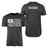Martial Arts Dad Horizontal Flag With Martial Artist Name on a Men's T-Shirt with a White Graphic