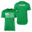 Martial Arts Dad Horizontal Flag With Martial Artist Name on a Men's T-Shirt with a White Graphic