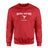 Martial Arts Mom with Martial Artist Icon and Martial Artist Name on a Sweatshirt with a White Graphic