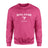 Martial Arts Mom with Martial Artist Icon and Martial Artist Name on a Sweatshirt with a White Graphic