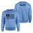 Martial Arts Grandpa Horizontal Flag With Martial Artist Name on a Sweatshirt with a Black Graphic