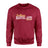 Custom Martial Arts Mascot and Martial Artist Name on a Sweatshirt with a White Graphic