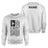Martial Arts Grandma Vertical Flag With Martial Artist Name on a Sweatshirt with a Black Graphic