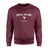 Martial Arts Mom with Martial Artist Icon and Martial Artist Name on a Sweatshirt with a White Graphic