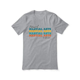 Personalized Martial Arts Martial Arts Martial Arts Shirt With Mascot and Martial Artist Name on a Unisex T-Shirt