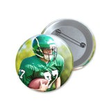 Custom Athlete Photo on a Button