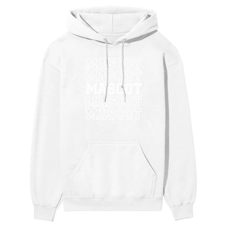 Custom on a Hoodie With Mascot Name on a Hoodie