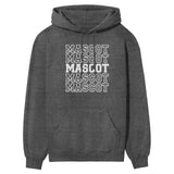 Custom on a Hoodie With Mascot Name on a Hoodie